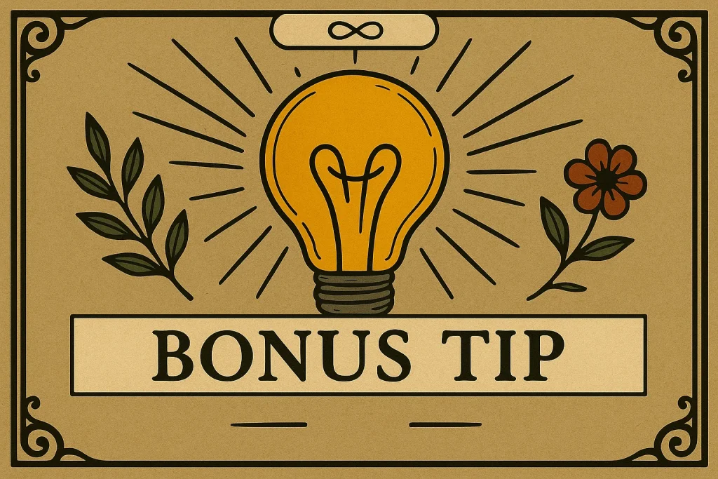 Bonus Tip Graphic